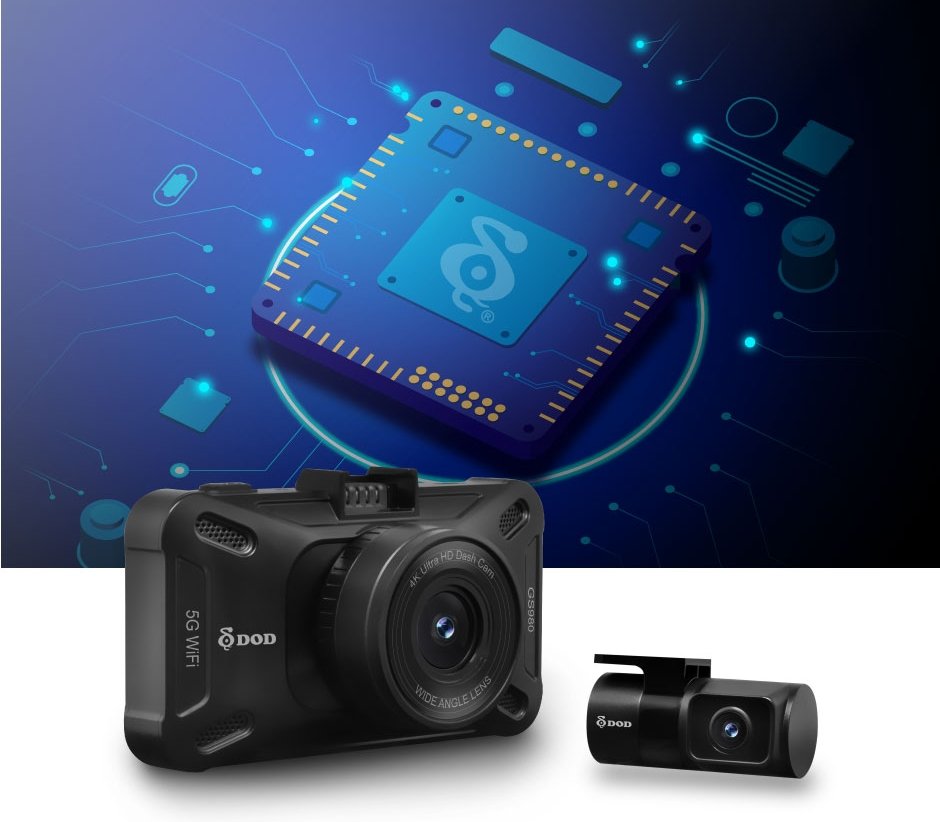 ammattimainen autokamera dod gs980d - uuden sukupolven kameroita