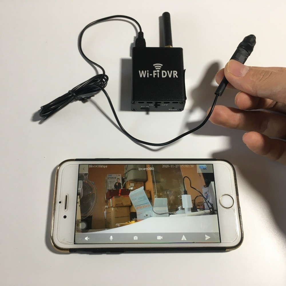 WiFi vakoojamoduuli P2P Live-seuranta - reikäkamera