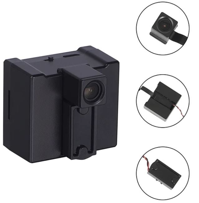Mini-spy pinhole -kamera FULL HD -resoluutiolla liiketunnistuksella + WiFi/P2P