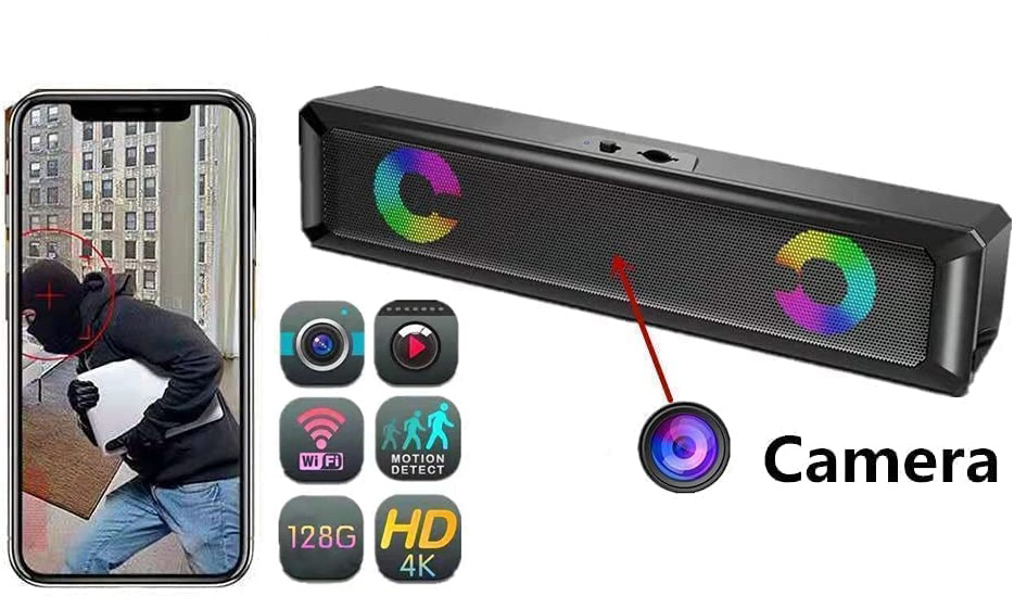 Bluetooth kaiutinvakoilukamera