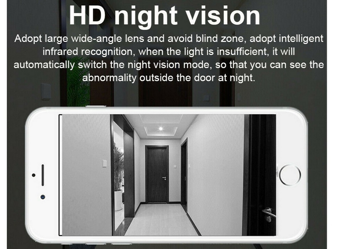 IR LED yönäkö 8m - ovikello taloon
