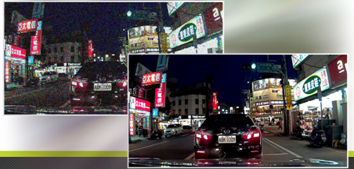 dod camera 3D kohinanvaimennus