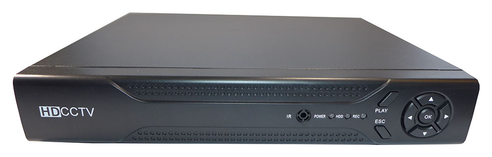 AHD Hybrid DVR -tallennin 720p