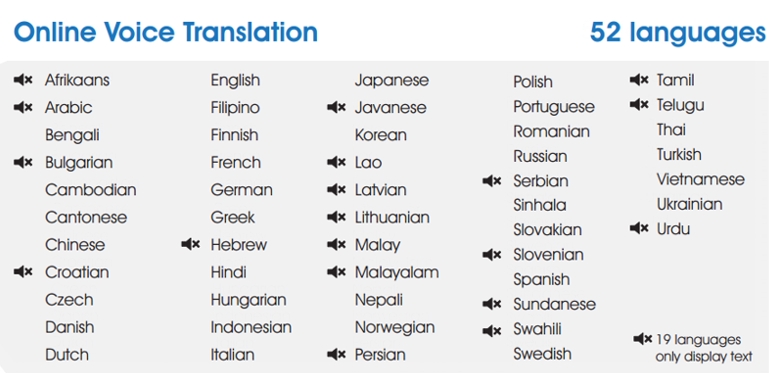kielten langie kääntäjä