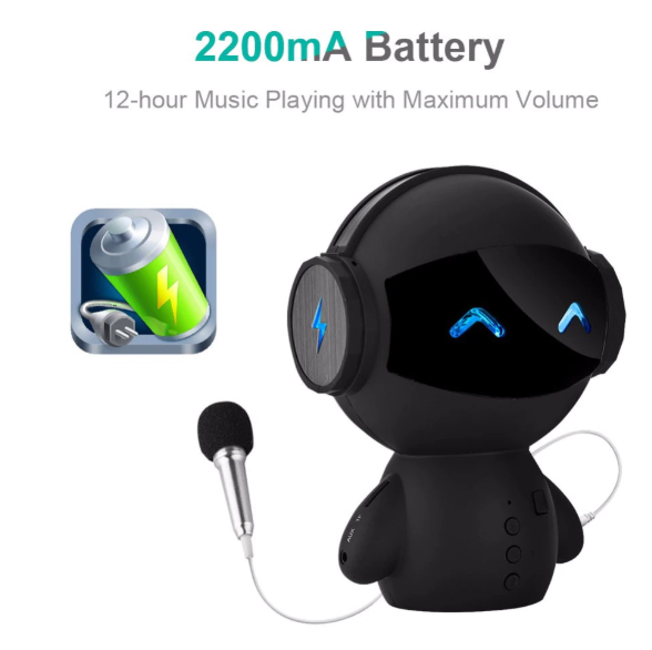 2200 mAh akku bluetooth kaiutin