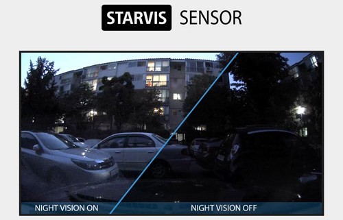 dod autokamera - sony starvis sensor